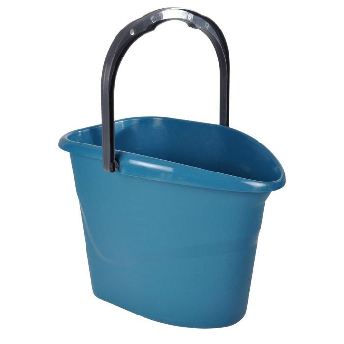 Seau avec Anse "Lavage" 15L Bleu Paon | Bassine & Seau Bassine & Seau Bassine & Seau