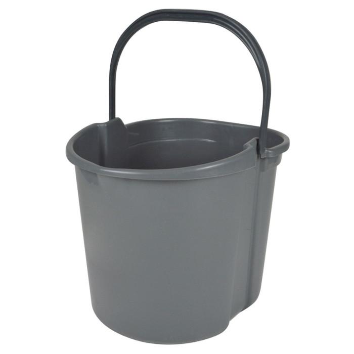 Seau avec Anse "Recyclé" 13L Gris | Bassine & Seau Bassine & Seau Bassine & Seau