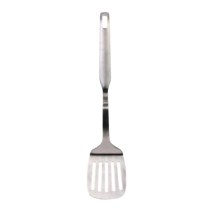 Spatule Ajourée en Inox "Accroche" 36cm Argent | Spatule, Fouet & Pinceau Spatule, Fouet & Pinceau Argent