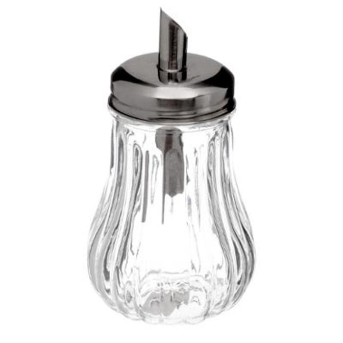 Sucrier en Verre "Precious" 18cl Transparent | Sucrier Boîtes de Rangement Sucrier