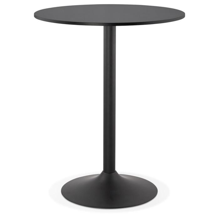 Table de Bar "Maracay" 90cm Noir | Table de Bar Cuisine & Bar Noir