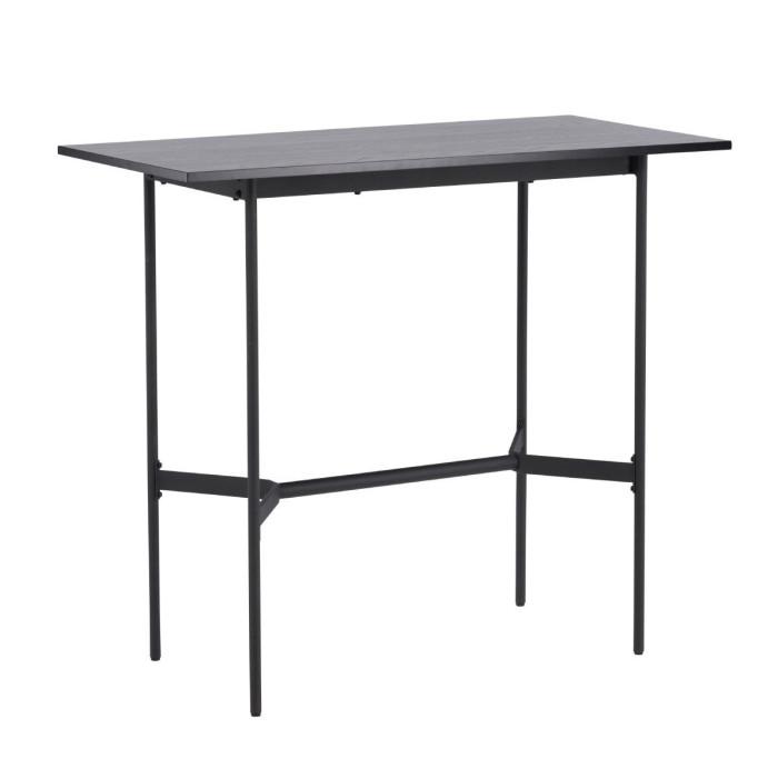 Table de Bar "Rax" 120cm Noir | Table de Bar Cuisine & Bar Noir