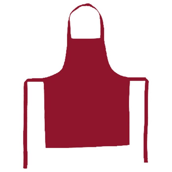 Tablier de Cuisine "Coton" 80cm Rouge | Tablier de Cuisine Linge de Cuisine Rouge