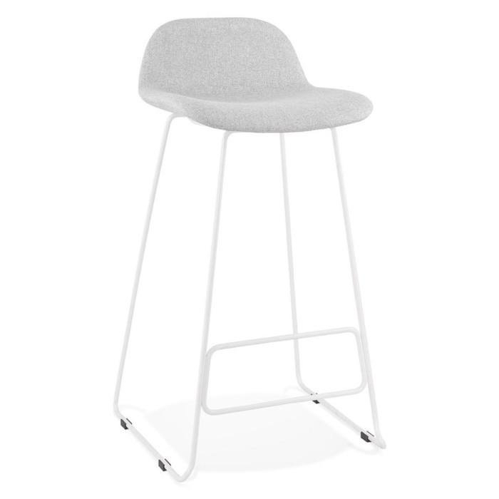 Tabouret de Bar Design "Holand" 95cm Gris & Blanc | Tabouret de bar Cuisine & Bar Gris & Blanc