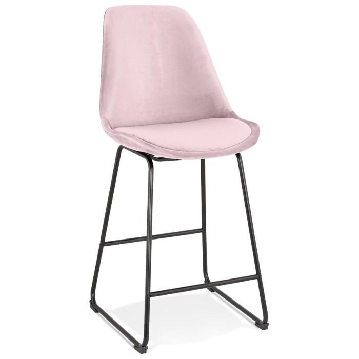 Tabouret de Bar Design "Mayaso" 109cm Rose | Tabouret de bar Cuisine & Bar Rose