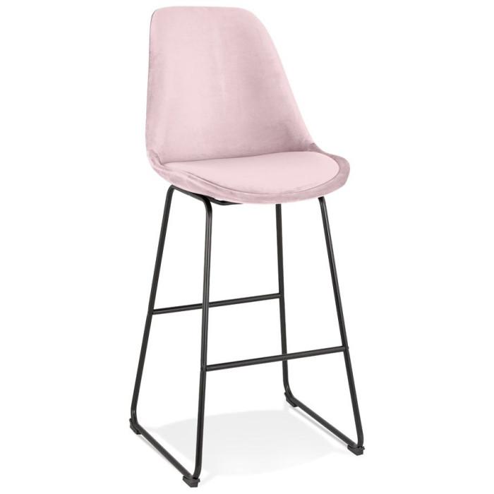 Tabouret de Bar Design "Mayaso" 119cm Rose | Tabouret de bar Cuisine & Bar Rose