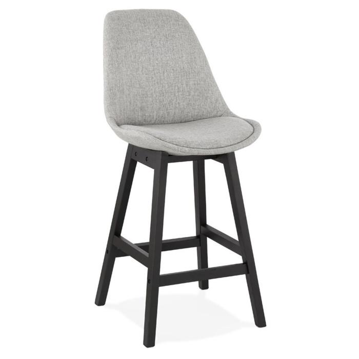 Tabouret de Bar Design "Svona" 102cm Gris & Noir | Tabouret de bar Cuisine & Bar Gris & Noir