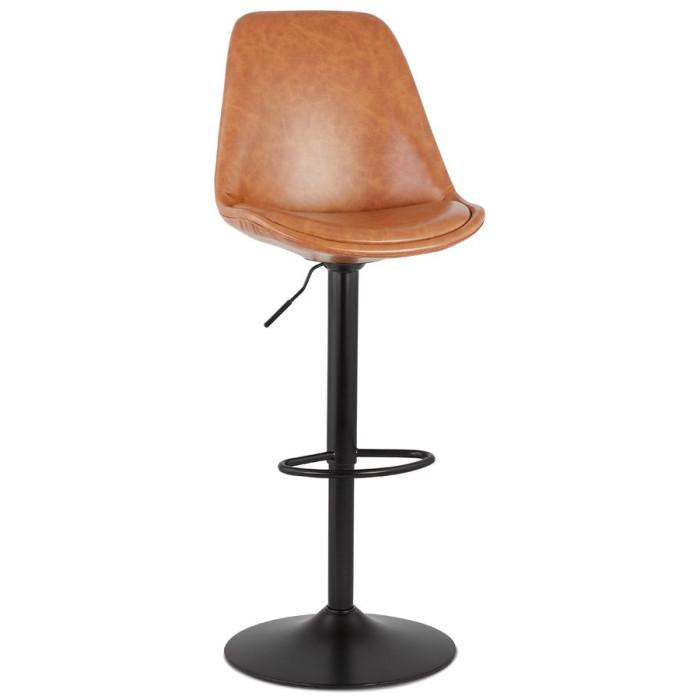 Tabouret de Bar Design "Vanioli" 123cm Marron | Tabouret de bar Cuisine & Bar Marron