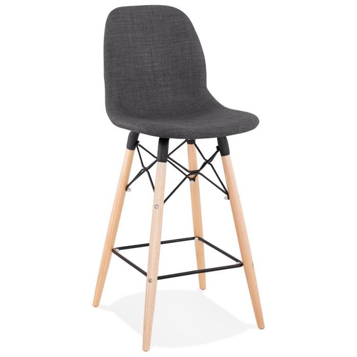 Tabouret de Bar Scandinave "Planet" 107cm Gris Foncé | Tabouret de bar Cuisine & Bar Gris Foncé