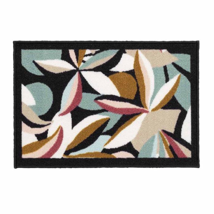 Tapis Imprimé "Lavinia" 40x60cm Multicolore | Tapis de Cuisine Linge de Cuisine Multicolore