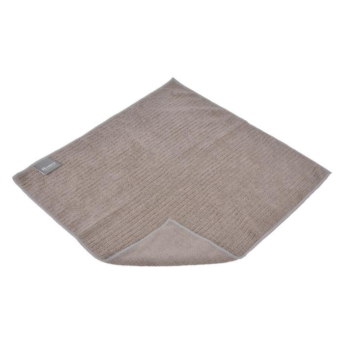 Torchon de Cuisine "Absorbant" 40x40cm Taupe | Torchon & Essuie Main Linge de Cuisine Taupe