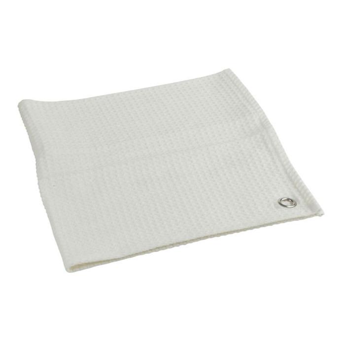 Torchon en Coton "Nid d’Abeille" 70cm Blanc | Torchon & Essuie Main Linge de Cuisine Blanc