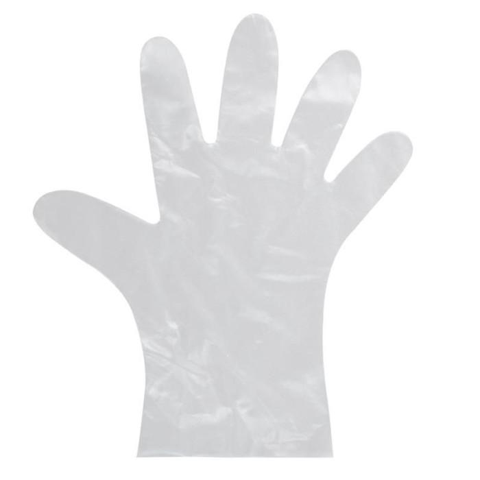 Lot de 100 Gants de Ménage "Jetable" 21cm Blanc | Accessoire de Nettoyage Accessoire de Nettoyage Accessoire de Nettoyage